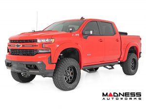 Chevrolet Silverado 1500 Running Boards - SRX2 Adjustable Side Steps - Rough Country